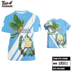 GUATEMALA ROUND NECK SPORTS T-SHIRT 144PC/CS
