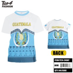 GUATEMALA ROUND NECK SPORTS T-SHIRT 144PC/CS