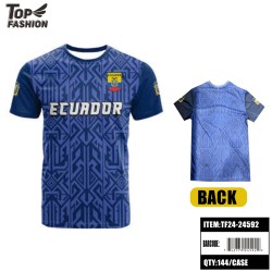 ECUADOR ROUND NECK SPORTS T-SHIRT 144PC/CS