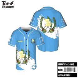 GUATEMALA BASEBALL JERSEY 60PC/CS