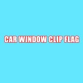 CAR WINDOW CLIP FLAG