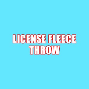 LICENSE FLEECE THROW