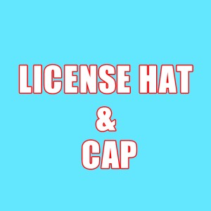 LICENSE HAT/CAP