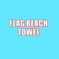 FLAG BEACH TOWEL