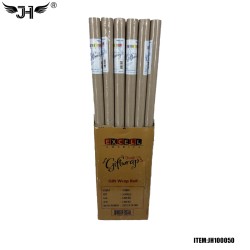 KRAFT ROLLS 100GSM 20 SQ FEET 36PC/CS