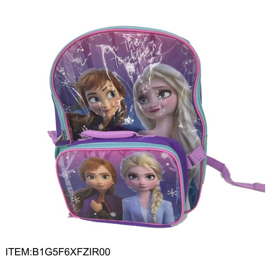 BACKPACK W/ LUNCH BOX - 16