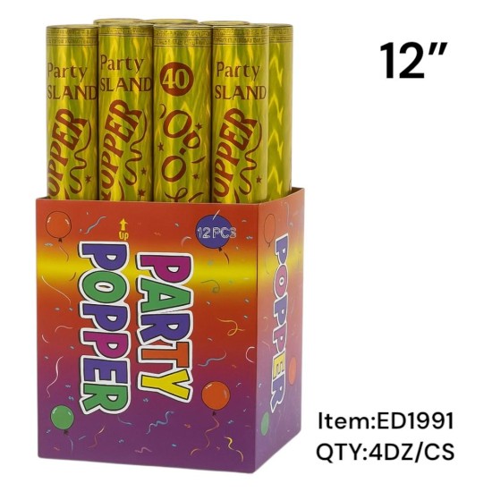 PARTY POPPER - 12