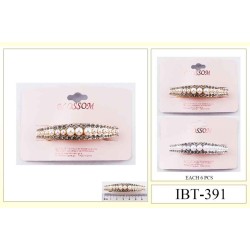 RHINESTONE BARRETTE 24DZ/CS