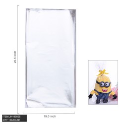 (25PC)18.9 x 25.6 CLEAR WRAPPING PAPER 100PK/CS
