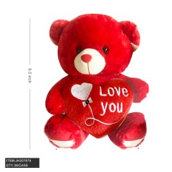 #3 TEDDY BEAR RED COLOR 8.5