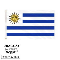 FLAG - URAGUAY 3FTx5FT 12DZ/CS