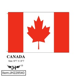 FLAG - 3FTX5FT CANADA 12DZ/CS