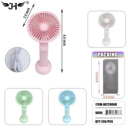 BATTERY FAN 4 COLOR MIX 120PC/CS