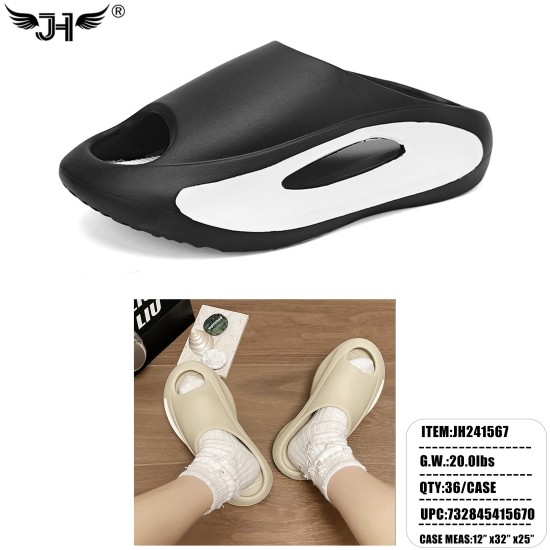 MENS CLOG SHOES 2 COLORS MIX 12PC/3BG/36PC/CS