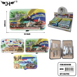 FLAG MANICURE SET - COLOMBIA 10PC SET 5.5