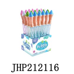 BUBBLE WAND - ICE CREAM STICK (24PC) 4BX/CS