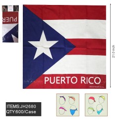 COUNTRY BANDANA - PUERTO RICO 21.6