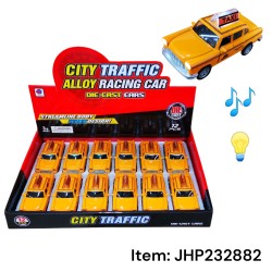 DIECAST - 1:36 TAXI  6DZ/2BX/12DZ/CS
