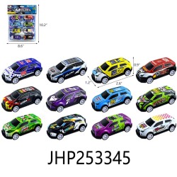8PCS PULL BACK ALLOY CAR 36PC/2BX/72PC/CS