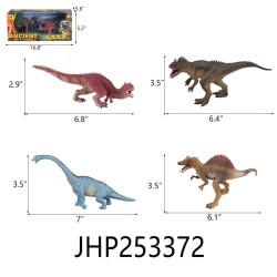 4PCS DINOSAUR FIGURE SET 12PC/2BX/24PC/CS