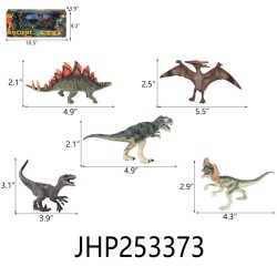 5PCS DINOSAUR FIGURE SET 18PC/2BX/36PC/CS
