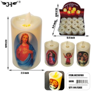 RELIGIOUS CANDLE