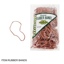 RUBBER BANDS 25PK/CS