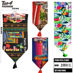 13"*80" MIXED 4 PUERTO RICO TABLE RUNNER 96PC/CS