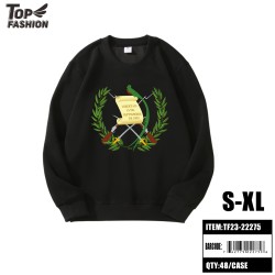 GUATEMALA BLACK CREW NECK SWEATSHIRT (S-XL) 48PC/CS