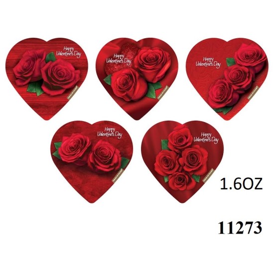 1.6OZ. CHOCOLATE ROSE (18PC) 1BX/CS