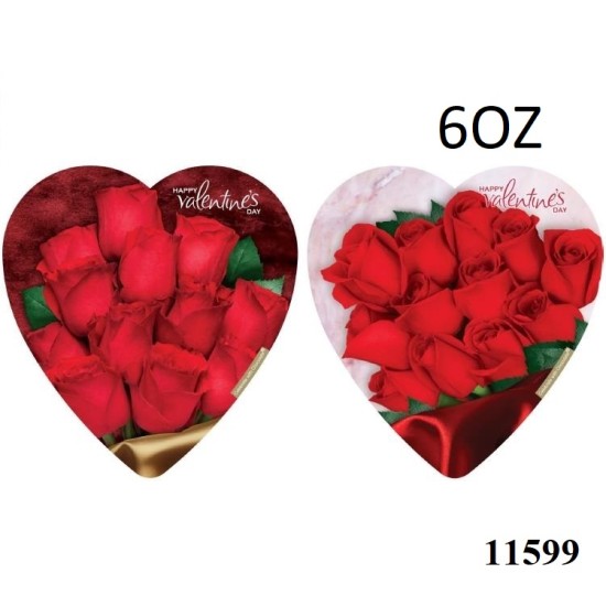 6OZ. CHOCOLATE DOZEN ROSES (12PC) 1BX/CS