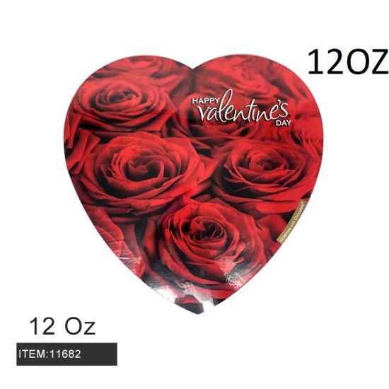 12OZ CHOCOLATE BUNCH OF ROSES (6PC) 1BX/CS