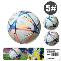 SOCCER BALL - #5 3 COLOR MIX 36PC/CS