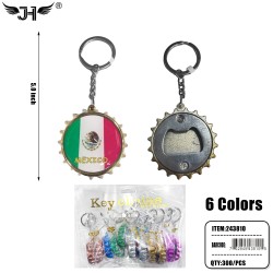 KEYCHAIN - MEXICO BOTTLE OPENER 25DZ/CS