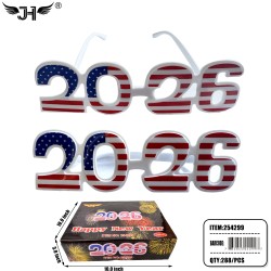 NEW YEAR GLASSES - 2026 USA 24DZ/CS