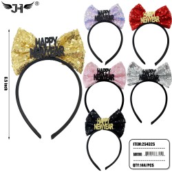 NEW YEAR - LIGHT UP BOW 6 COLOR 12DZ/CS
