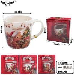 MUG GIFT SET - CHRISTMAS 24PC/CS