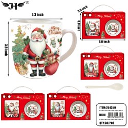 MUG GIFT SET - CHRISTMAS 30PC/CS