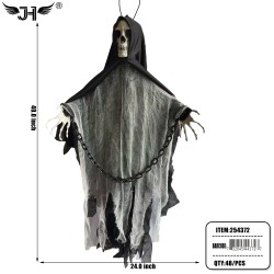 HALLOWEEN - GHOST HANGING DECORATION 4DZ/CS