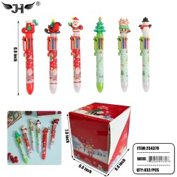 PEN - CHRISTMAS 6 DESIGN ASST (36PC) 12BX/CS
