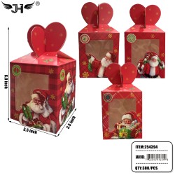 CHRISTMAS GIFT BOX  - SMALL GIFT BOX 4 ASST 25DZ/CS