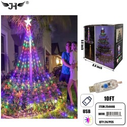 CHRISTMAS LIGHT -222L MULTI LIGHT 24PC/CS
