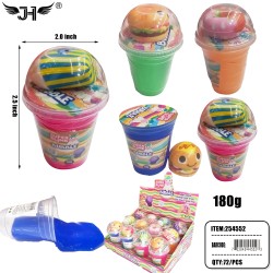 SLIME - DONUT 6 COLOR ASST 6DZ/CS