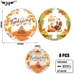 THANKSGIVING - PAPER PLATES 9