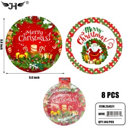 CHRISTMAS - PAPER PLATE 9