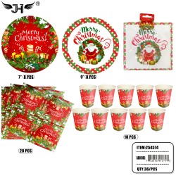 CHRISTMAS SET - PARTY DINNER SET 36SET/CS
