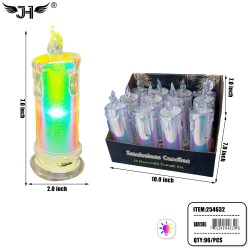 LED CANDLE - MULTI HOLO LIGHT 7