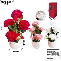 POT FLOWER - ROSE 17