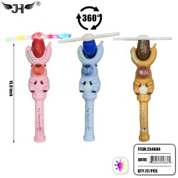 LIGHT UP WAND - CAPYBARA WINDMILL 3 COLOR MIX 6DZ/CS