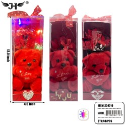 VALENTINE - TEDDY BEAR GIFT BOX 4DZ/CS